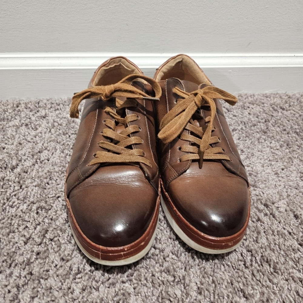 Giovanni Leather Men's Sneakers Size 9 Preppy
